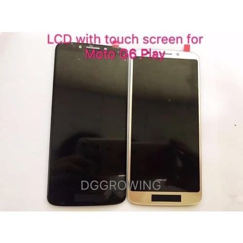 DGGROWING 10 PCS/Lot Wholesale Price Mobile Phone LCD For Motorola Moto E5 G6 play XT1922 Display With Touch Screen Assembly