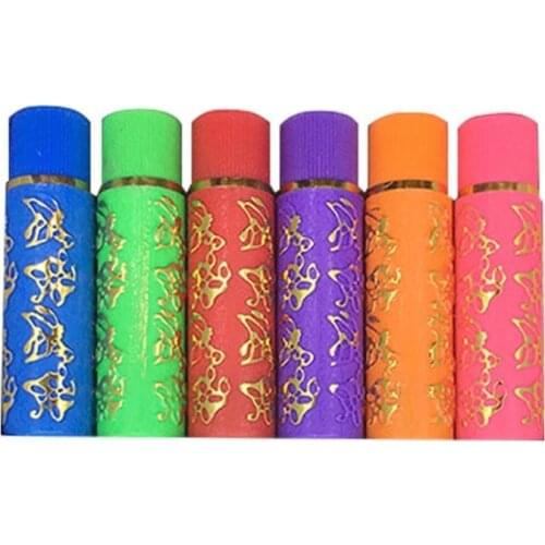 6pcs/box Natural plant Lipstick Temperature Change Color Red Lip Stick Long Lasting Moisturizing Not Easy To Fade Make Up