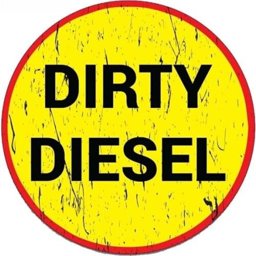 Car Stickers DIESEL Decal Funny DIRT Car Truck 4X4 Offroad 4WD JDM Race DRIFT Waterproof Car Styling 13cm X 13cm