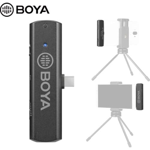 BOYA BY-WM4 Pro RXD Wireless Receiver for iPhone 11 Pro Max Xs Xr iPad Lighting Device K1 K2 Video Microphone System Accessories