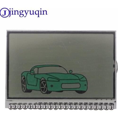 Jingyuqin 10ps Russia Version TW9010 Lcd Display Screen For Two Way Car Alarm System Tomahawk tw-9010 tw9010 LCD Remote Control