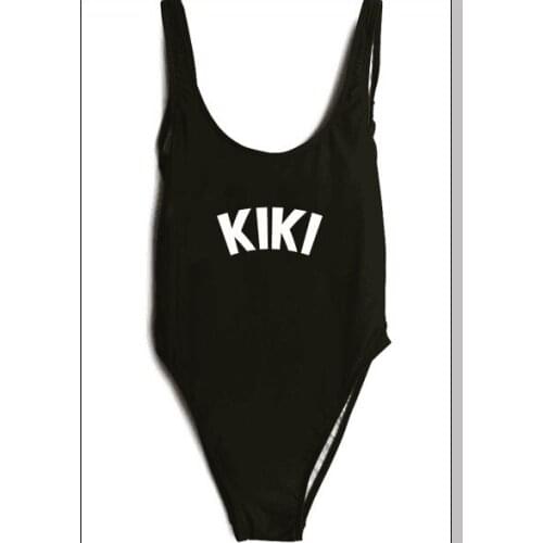 KIKI women sexy bodysuit one piece bathing suit summer monokini jumpsuit sleeveless Bodycon Romper Top jumpsuit playsuit