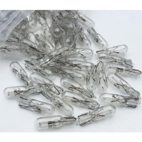 20pcs / lot 12V Car Dashboard Instrument Light Bulbs Wedge Dash Panel Lamp Brake Stop Light Bulb Auto Accessories