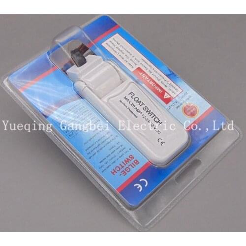 MAX20 AMP 12VDC 24VDC 32VDC Bilge Switches flow sensor for bilge pumps Automatic Electric Water Pump Float Switch DC