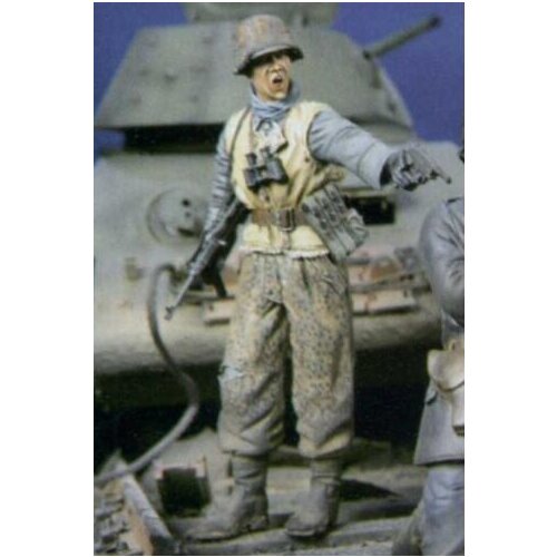 1/16 Resin Model Building Kit Figure Soldier angry