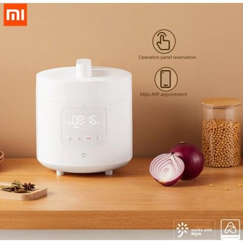 Orginal Xiaomi Mijia Smart Electric Pressure Cooker 2.5L APP Control Electric Rice Cooker Food Steamer Cooking Container Warmer