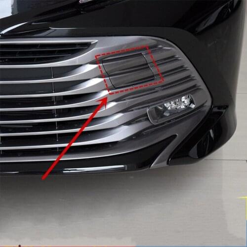 QDAEROHIVE Car front Bumper Tow Hook Cap Cover Fit for toyota Camry camri 2018-2021