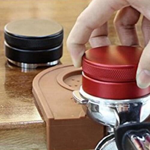 Coffee Distributor Leveler Tool Brown Distributor 58Mm Brown Distribution Tool