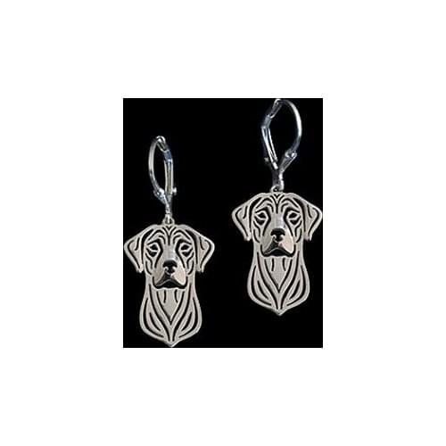 Rhodesian Ridgeback Drop Earrings Pet Dog Earrings ( 2 Colors Free Collocation )