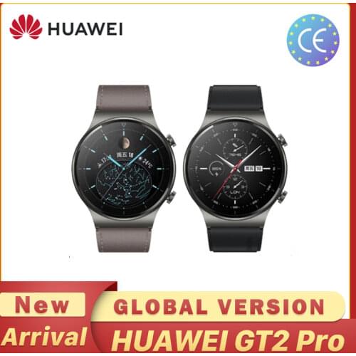 HUAWEI Watch Global Version GT 2 Pro SmartWatch 14 days Battery Life GPS Wireless Charging Kirin A1 GT2 Pro In stock
