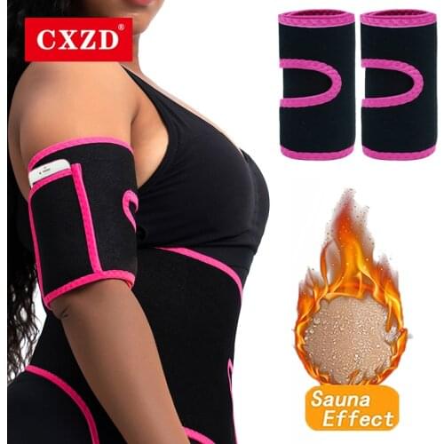 CXZD Arm Trimmers Sauna Sweat Band for Women Sauna Effect Arm Slimmer Anti Cellulite Arm Shapers Weight Loss Workout Body Shaper