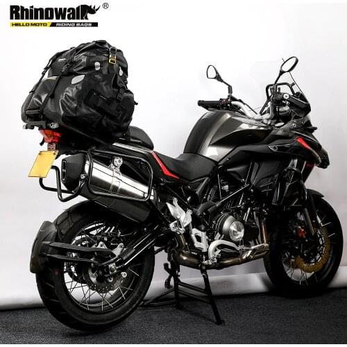 Rhinowalk 65L Motorcycle and Cycling Waterproof Bag Durable Large Capacity Motorcycle Dry Duffel Bag for Travel Hiking Camping