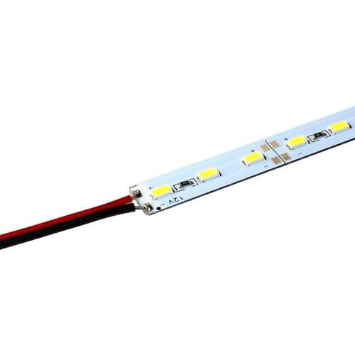 Non-waterproof 12V LED luces Strip 5630 SMD High Brightness Cool/Warm White 10pcs/Lot Free Shipping, LED light bar hot sale