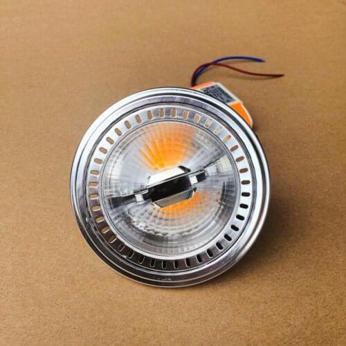 High Quality Super Bright AR111 15W COB LED Downlight AR111 QR111 G53 LED Bulb light Dimmable led lamp AC110-240V/DC12V