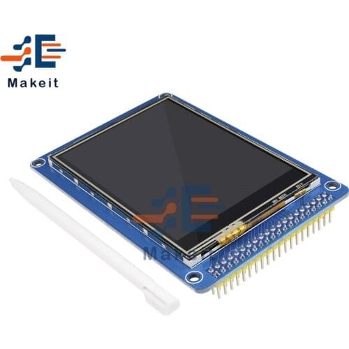 3.2 Inch TFT LCD Display Module 240x320 HD Touch Screen Panel Board ILI9341 Controller SD Card 3.3V 16 Bit RGB565 for Arduino