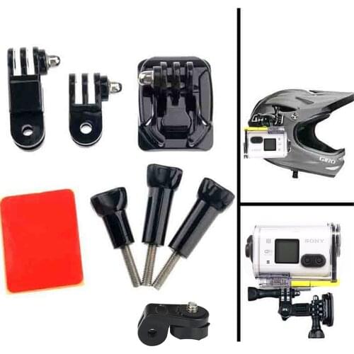 Accessories For Sony Action Cam Curved Base and Tripod Screw Helmet Mount For HDR-AS100VA AS30V ction Sport Camera