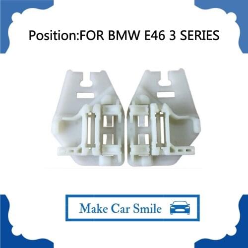 FOR BMW E46 TOURING WINDOW REGULATOR REPAIR CLIPS with SLIDER REAR LEFT-RIGHT SIDE 1998-2005