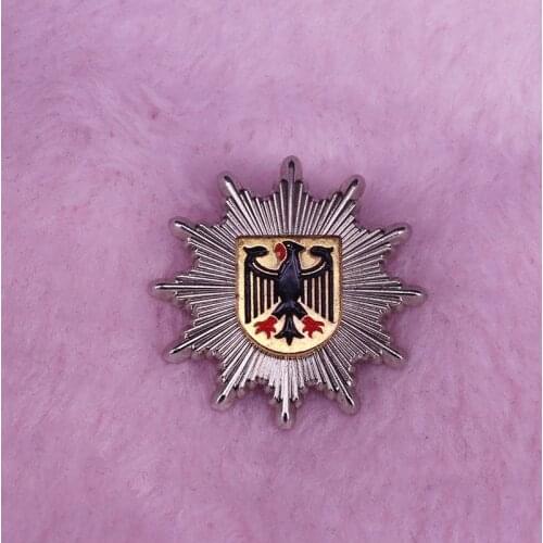 German eagle crest lapel pin Deutschland coat of arms badge