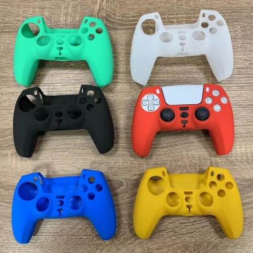 Gamepad Silicone Non-slip Protective Suitable For Playstation5 Accessories PS5 Controller Non-slip Cover Luminous Thumb Grip Cap