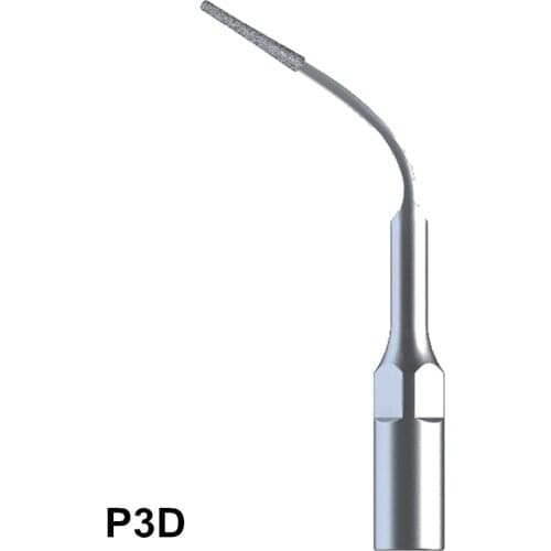 Oral Hygiene 1 Pcs P3D Dental Equipment Scaler Tip For EMS and Woodpecker Ultrasonic Scaler Perio Treatment Tip Diamond Coated