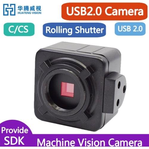 USB 3.0MP Color Industrial Microscope Camera + SDK + Demo + Measurement Software,Support openCV Labview Halcon Matlab Vision