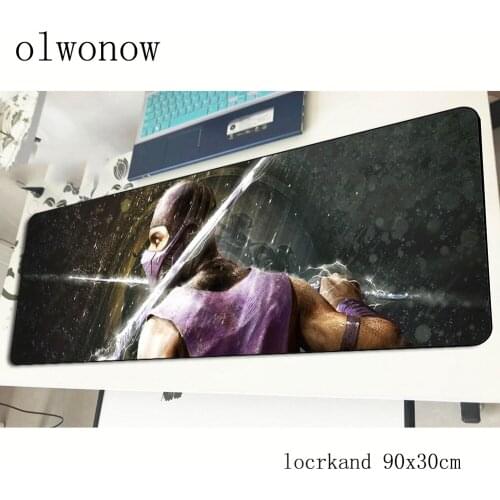 Mortal kombat mouse pad 900x300x3mm Customized mousepads gaming mousepad gamer Personality personalized mouse pads keyboard pad