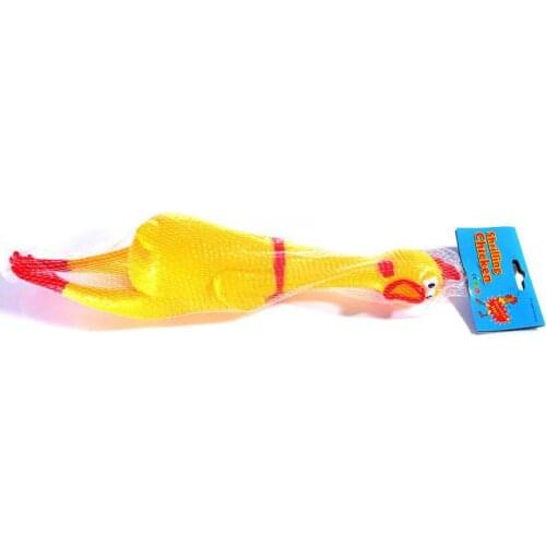Rubber Shrilling Chicken 42 cm - Close Up Magic, Magic Trick