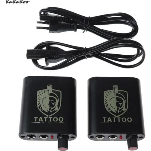 Mini Tattoo Power Supply 1pcs Professional Black/Red/Blue Power Supply For Tattoo Rotary Machine Gun Tattoo Tool