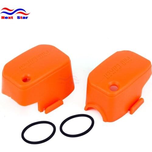 Motorcycle Plastic Orange Master Cylinder Cover Guard Protector For KTM EXC XC XCF MX EGS SX SMR 50 85 125 200 250 300 400 530