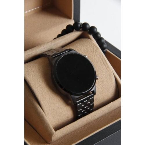 Metal Band Waterproof Watch For Men