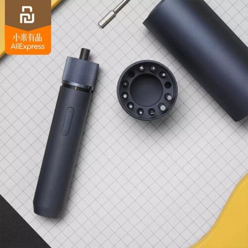 Youpin HOTO 1500mAh Electric Screwdriver home With 12 Bits 3 Speed Torque Rechargeable Daily Screwdriver Kit Portable for youpin