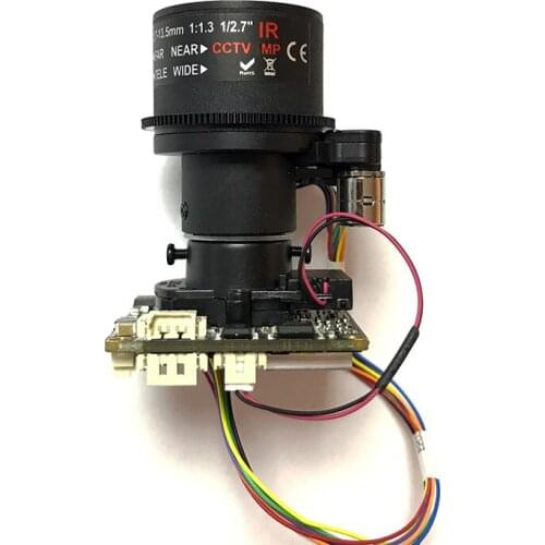 PCB Security Board Camera 5MP OV OS05A10 IP Camera Module With 2.7-13.5mm Motorized Lens POE Network Cable SIP-E510DSMPLC-27135