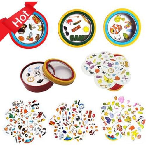 Popular 75mm Spot Board Games Mini Style For Kids Like It Classic Education Card Game English Version Home Party Funny Game