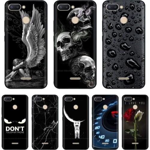 Silicone Case For Xiaomi Redmi 6A Case Cute Soft TPU Phone Case For Xiaomi Redmi 6 Redmi 6A Redmi6A a6 redmi6 Funda Cover Coque