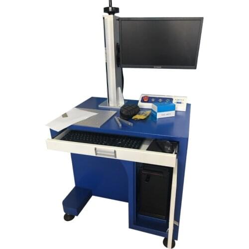 3D CNC Fiber Laser Engraving Machines Phone Case Logo Printing Equipment Metal Laser Marking Machine Price