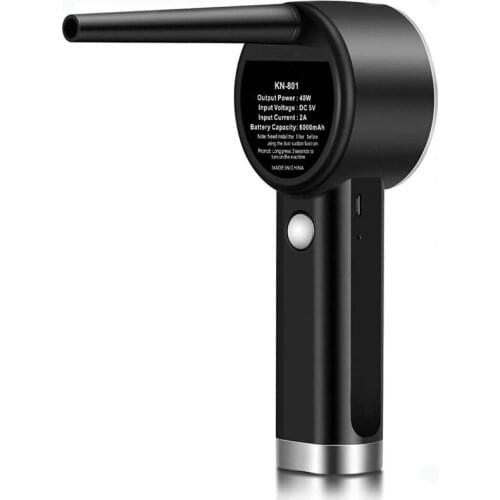 Cordless Air Duster for Cleaning Dust Computer,Dust Cleaner and Vacuum Electric Air Blower , Replaces Compressed Air Can