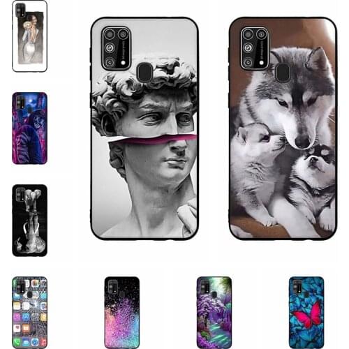 Cover for Samsung Galaxy M31 Case Soft Silicone Phone Case for Funda Samsung Galaxy M31 M 31 M315F Back Cover Coque Capa Bumper