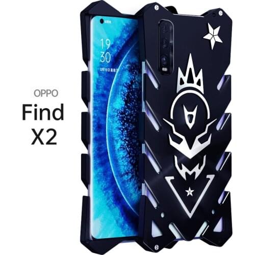 For OPPO Find X2 Luxury New Heavy Duty Armor Metal Aluminum Back Case For OPPO Find X2 Pro For OPPO A92S Back Case