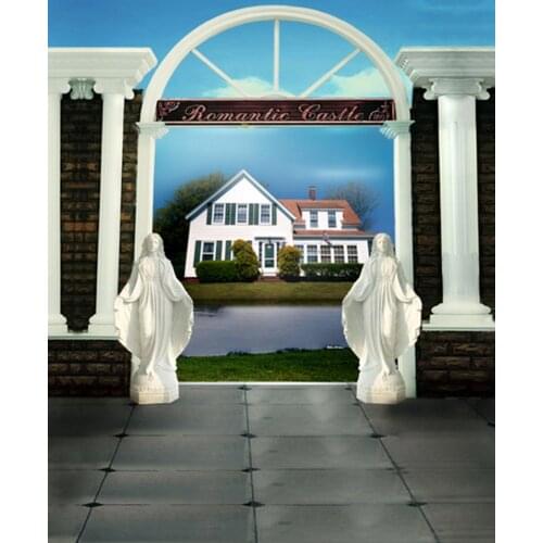 Romantic House Photography Backdrops Photo Props Studio Background 5x7ft