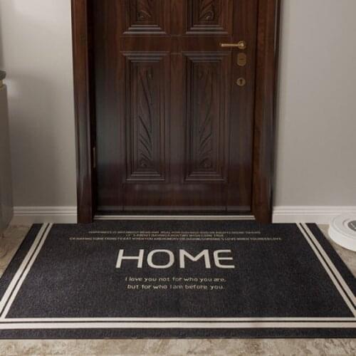 Light luxury Mordern Style carpet doormat household bedroom water absorption Non-slip antiskid outdoor