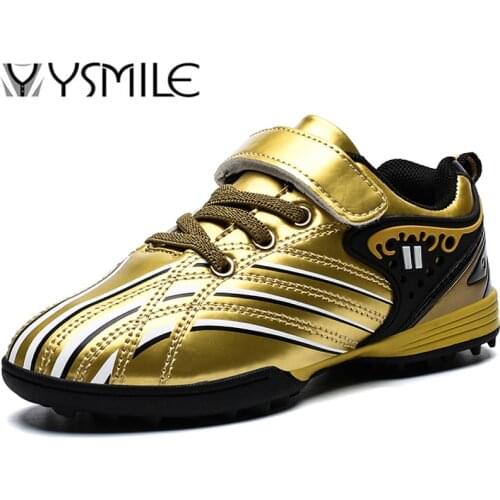 Boy Leather Waterproof Cleats Leather Kids Sneakers Boys Soccer Shoes Children Football Shoes Outdoor Girls Foot Trainer Shoes