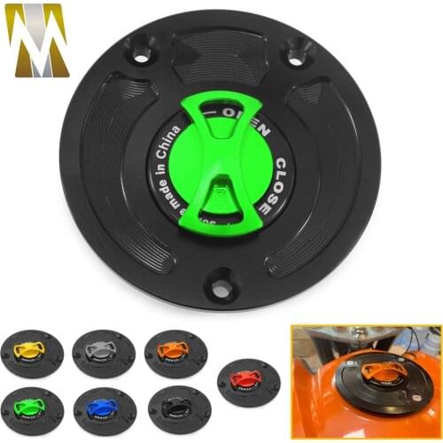 For KAWASAKI Z1000 Z800 Z750 Z125 ZX10R ZX6R NINJA1000 NINJA650R ER6N ER6F NINJA VERSYS 1000 Gas Oil Petrol Fuel Tank Cap Cover