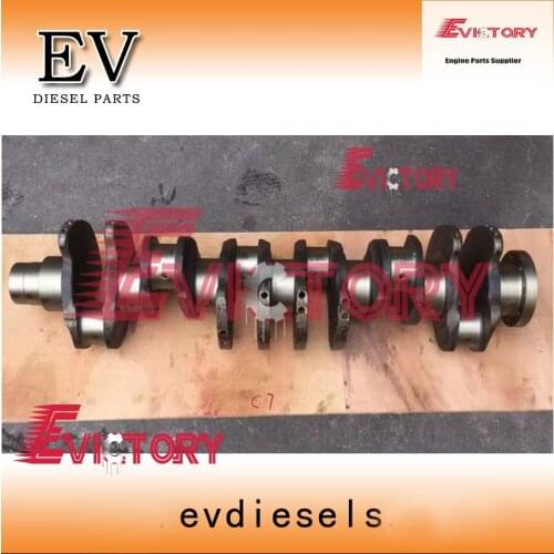 Engine overhauling kit For Caterpillar E320D C7.1 crankshaft forging steel