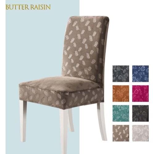 New Crystal Velvet Chair Cover Modern Anti-dirty Spandex Elastic Chair Slipcover Stretch Chair Cover for Dining Room Banquet