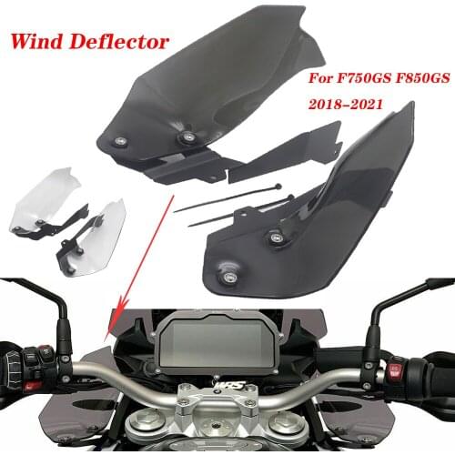 NEW Motorcycle Wind Deflector Pair Windshield Handguard Cover Side Panels For BMW F750GS F850GS F 750 850 GS 2018 2019 2020 202