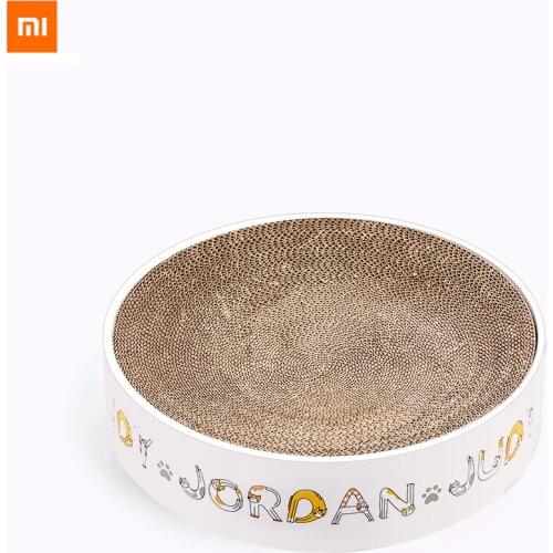Original Xiaomi JotunJudy Round Cat Scratch Board Wear And Scratch Resistance Environmentally Friendly Material