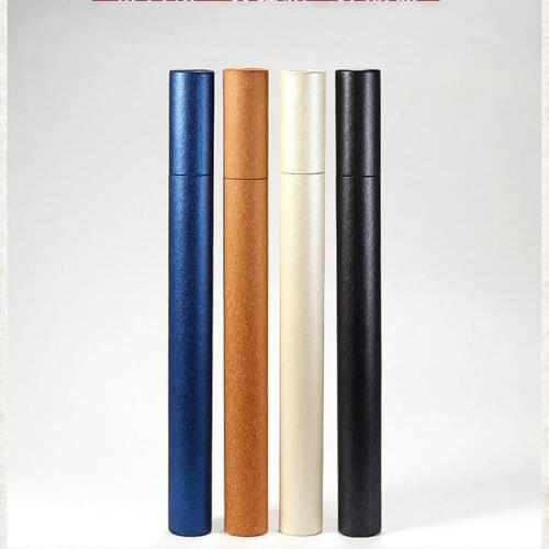 50pcs Kraft Paper Thick Incense Tube Handmade Japna Style For 10g Home Storage Packing Box For 21cm Lying Sticks