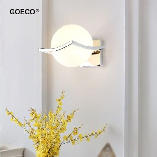 Modern Led Wall Lamp Nordic Wall Light Bedside Sconce Bedroom Living Room Dining Room Aisle Corridor Light Fixture Home Decor