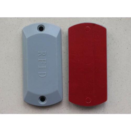 UHF RFID tags could be fixed via screws or Gen2 C1 860-960MHz metal tags anti-metal stickers 87*41*8MM