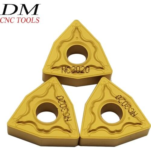 WNMG080408-HM NC3020 10pcs/set CNC carbide insert NC3020 Machining steel Lathe turning inserts high quality